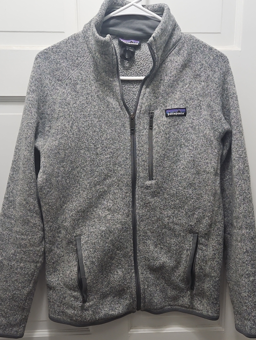 Patagonia Better Sweater Gray Full-Zip Fleece Jacket Small